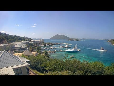 Scrub Island Resort, Spa &amp; Marina, Live HD Webcam, British Virgin Islands
