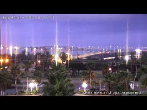 Live Webcam Queen Isabella Memorial Causeway, TX, USA