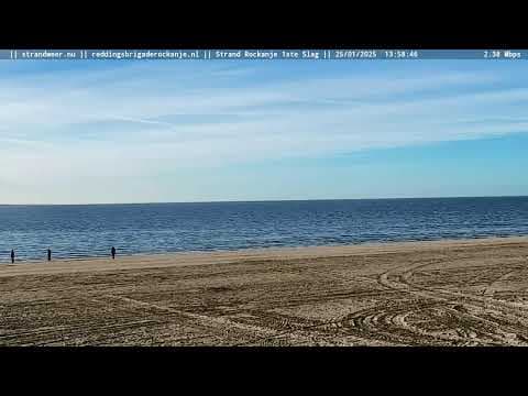 Live Webcam Stream of Rockanje Beach, Netherlands