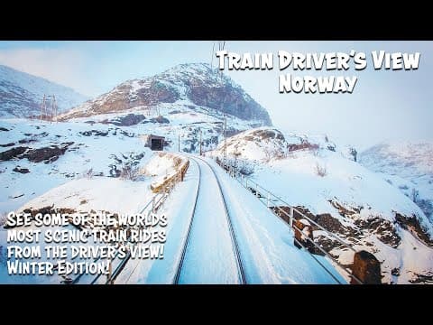 Live Webcam Train Cab Ride to North Pole, Norway