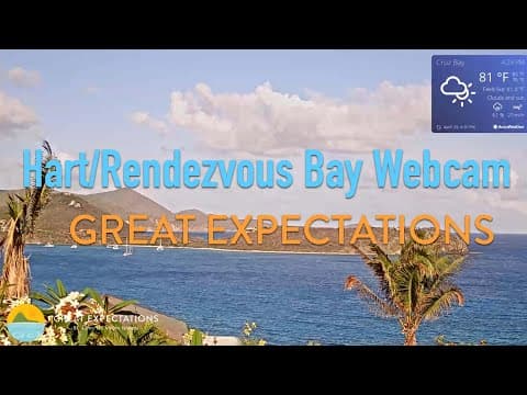 Live Webcam Great Expectations St. John Villa, US Virgin Islands