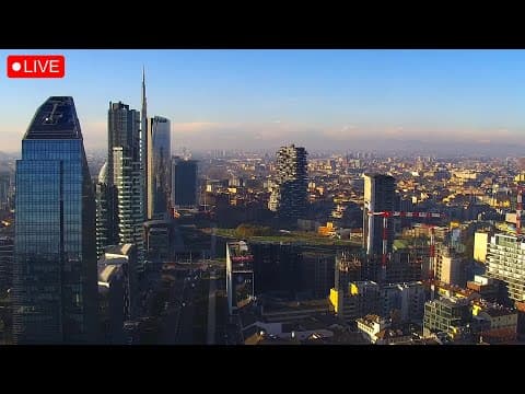Live Webcam Milan Skyline Lombardy, Italy