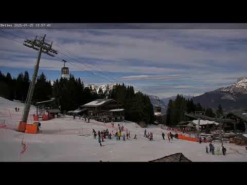 Mont Joux, Saint-Gervais-les-Bains Live Streaming HD Webcam, France
