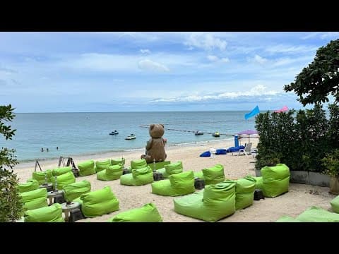 Live Teddy beach club Webcam Lamai, Koh Samui, Thailand
