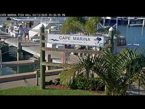 Cape Marina Live Webcam HD Stream, Canaveral, FL