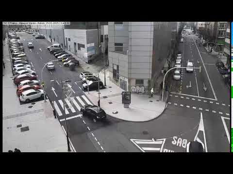 Live Traffic Webcam Pizarro and Varela Streets, Vigo, Spain