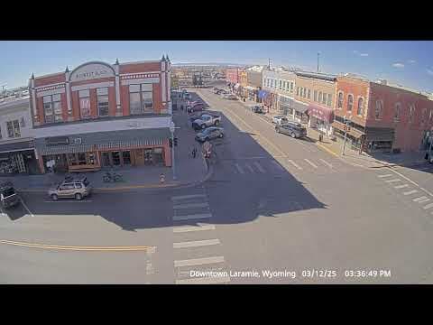 HD Webcam Live Stream Downtown Laramie, WY, USA