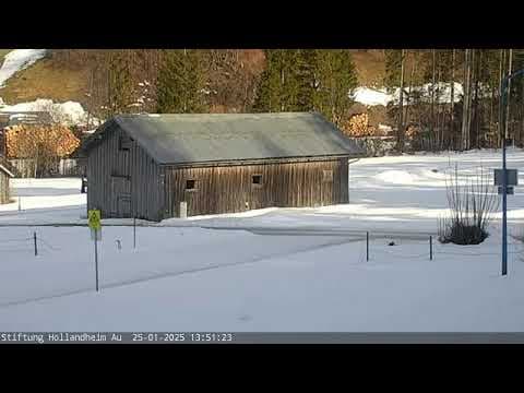 Live Webcam Hollandheim Foundation in Au, Vorarlberg, Austria