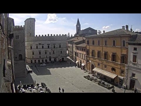 High-definition camera of Piazza del Popolo