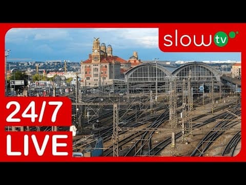 Train Station Prague Live Streaming HD Webcam, Czech Republic