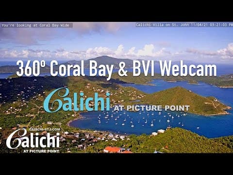Picture Point View, Live HD Webcam, U.S. Virgin Islands