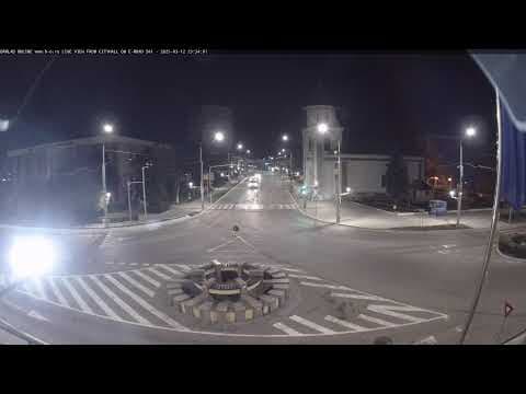 Barlad City Hall Live HD Webcam, Romania