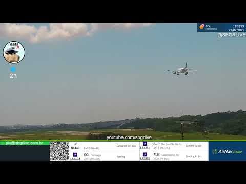 Live Webcam Guarulhos International Airport, Sao Paulo, Brazil