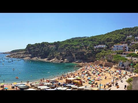 Live Platja Tamariu Beach Webcam in Girona, Spain