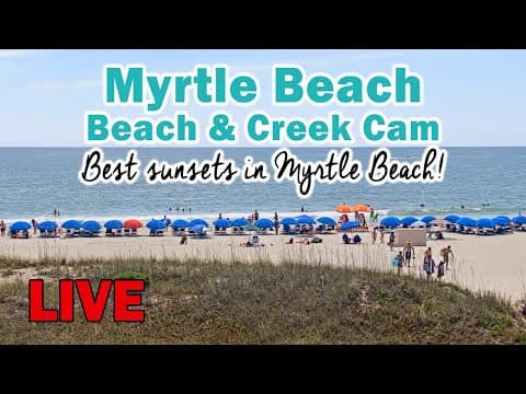 Live Webcam Ocean Creek Resort Myrtle Beach, South Carolina, USA
