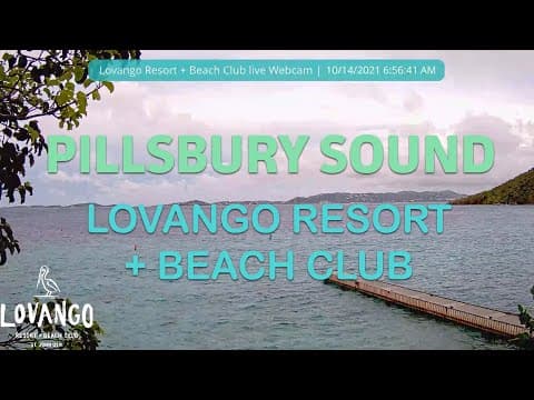 Live QHD Webcam Lovango Resort Beach Club, USVI