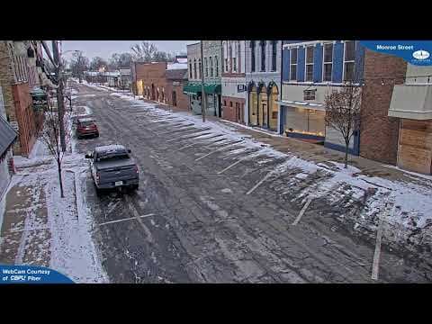 Live Monroe Street Webcam, Coldwater, MI, USA