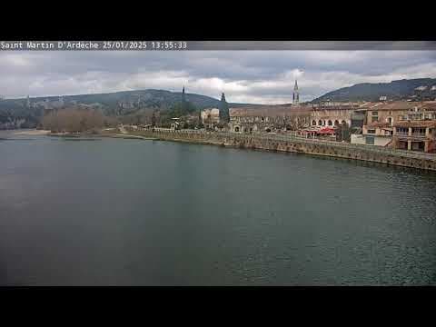 Saint-Martin-d'Ardeche Live Streaming HD Webcam, France