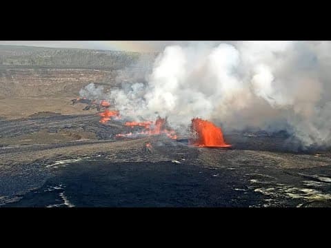 Halema�uma�u Crater Live HD Webcam, Hawaii, USA