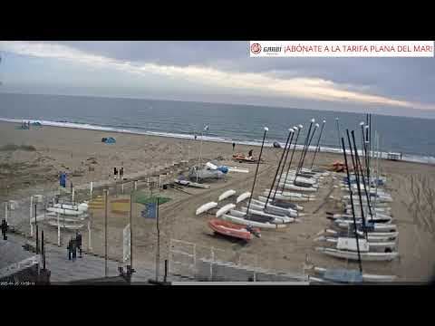 Castelldefels Beach Live Cam – Barcelona Coast