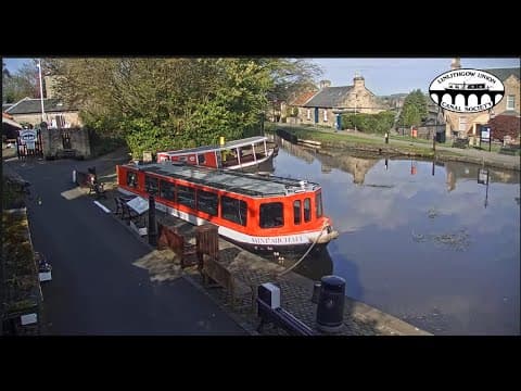 Live Webcam Linlithgow Union Canal Centre, Scotland