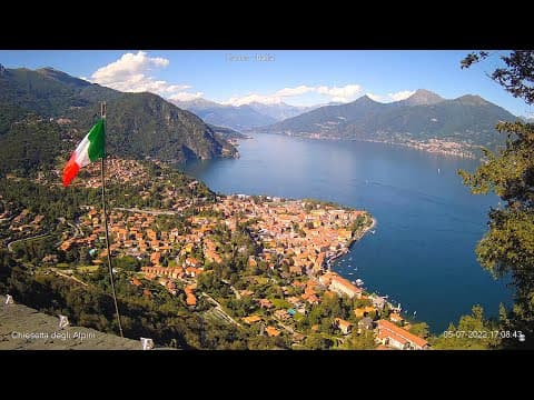 Live Webcam Chiesetta Degli Alpini, Menaggio, Lake Como, Italy