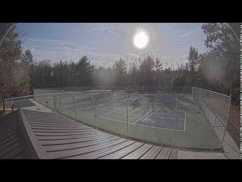 Live Webcam PTPC Pickleball Courts in Pentwater, Michigan, USA