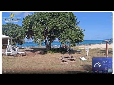Live Beach Webcam Tamarind Reef Resort St. Croix, USVI