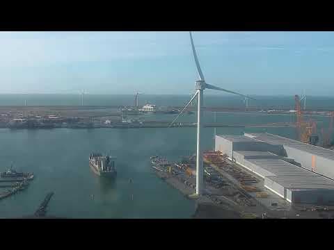 Live Webcam Maasvlakte 2 � FutureLand, Rotterdam, NL