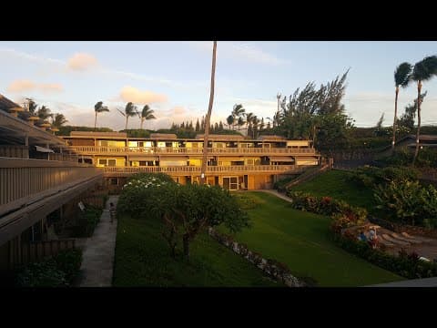 Kahana Sunset Beach Webcam Keoni Nui Bay, Maui, Hawaii, USA