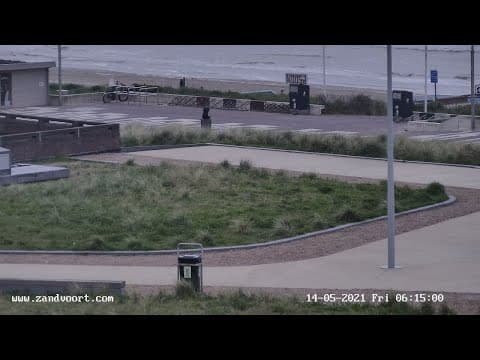 Live HD Webcam Zandvoort Beach, Netherlands