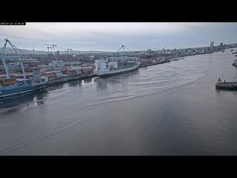 Dublin Port Live Webcam in Dublin, Ireland
