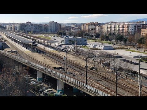 Live HD Rail Webcam Girona Centre Train Station, Spain