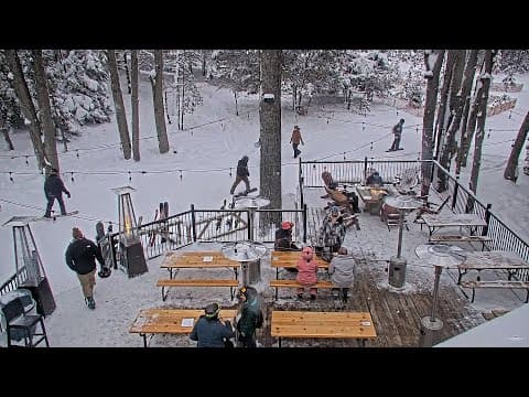 Live Arlo's Deck Webcam Caberfae Peaks, MI, USA
