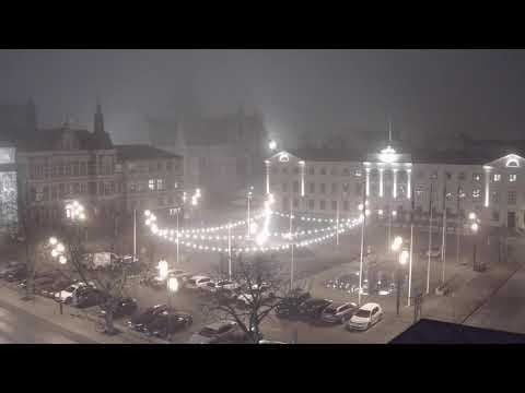 Live Stora Torg Town Square Webcam, Kristianstad, Sweden