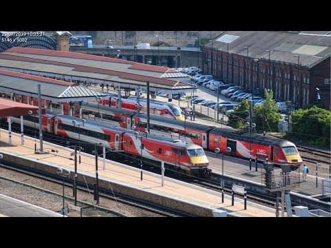 HD Live Webcam York Railway Station, North Yorkshire, England
