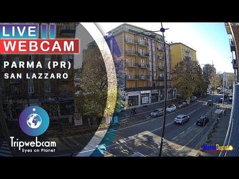 Live Webcam in Parma Street Via Emilia Est, Italy