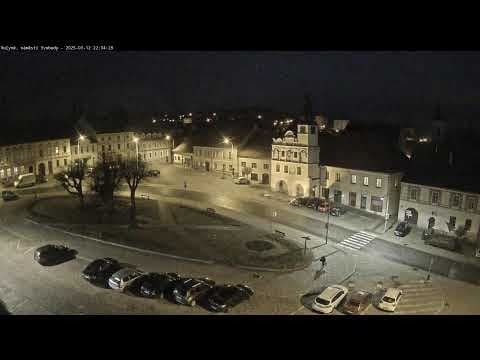 Live Webcam of Liberty Square Namesti Svobody in Volyne, Czechia