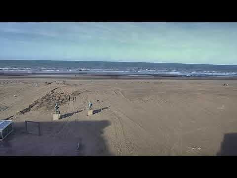 Oostduinkerke North Sea Beach Live Webcam, West Flanders, Belgium