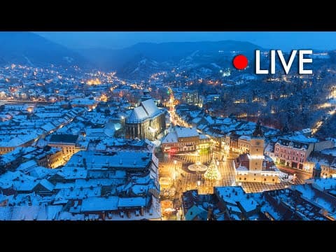 Brasov City, Romania live streaming HD webcam