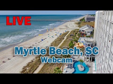 Live Webcam Crown Reef Resort, Myrtle Beach, SC, USA