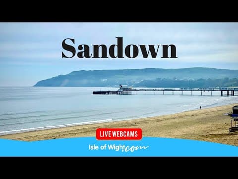 Live Webcam Sandown Esplanade, Isle of Wight, England