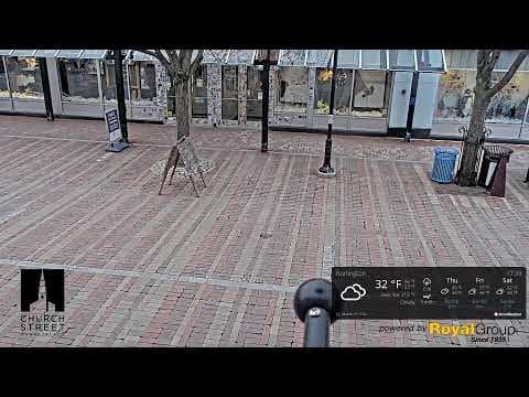 Live Cam Church Street Marketplace, Burlington, USA